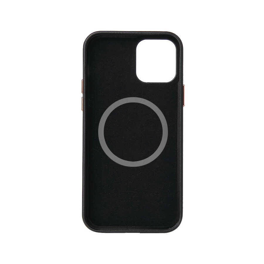 iPhone 12 Pro Zore Leathersafe Wireless Kapak