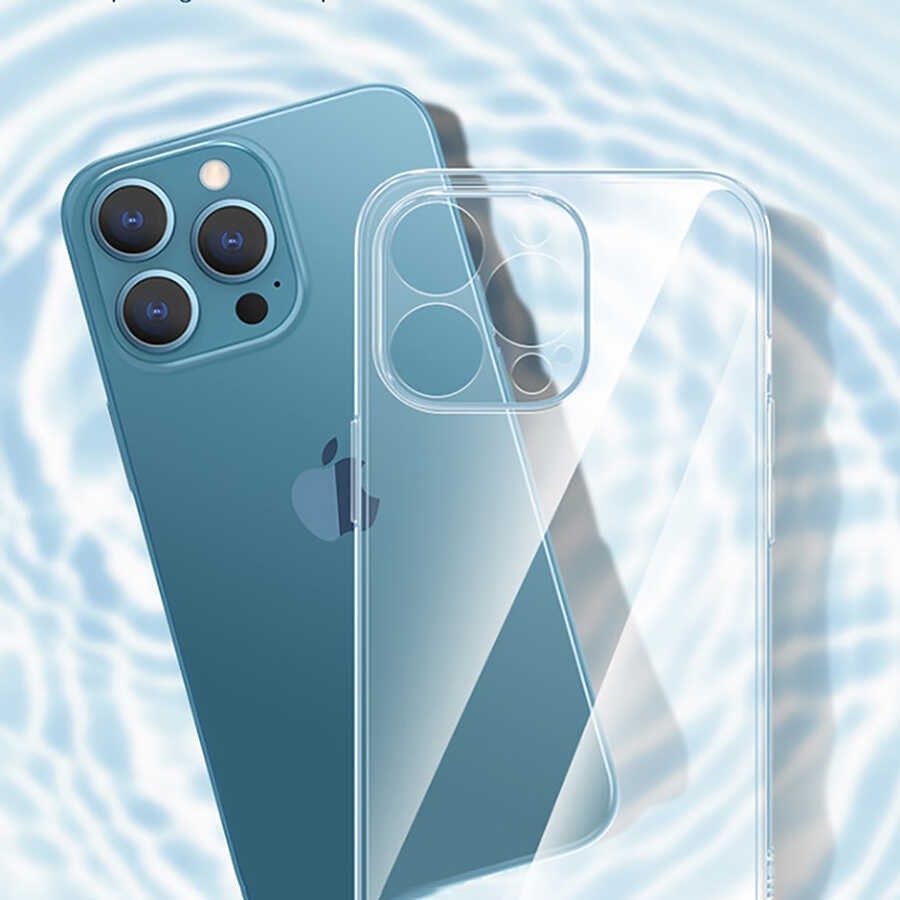 iPhone 14 Pro Uyumlu Max Şeffaf Sert PC Zore Vayt Kılıf