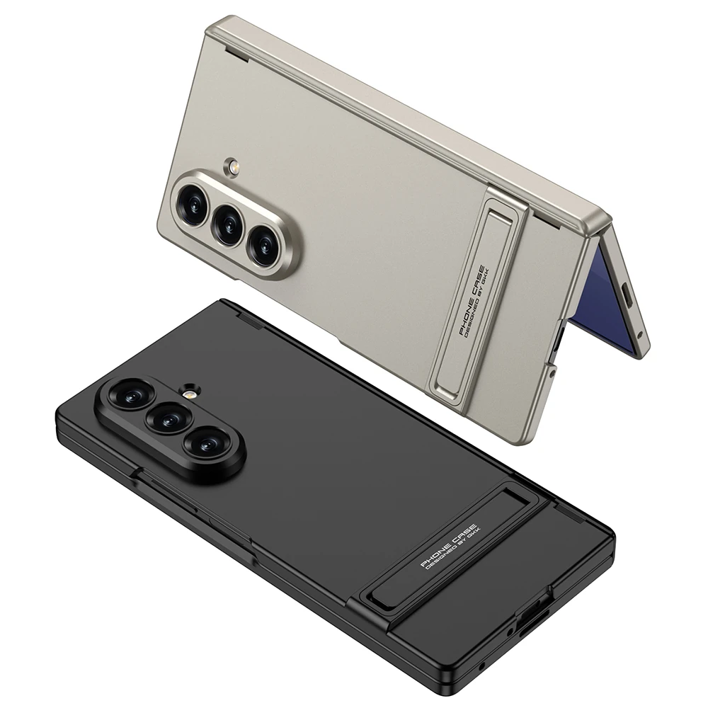 Galaxy Z Fold 7 Kılıf Zore Kıpta Standlı Kapak