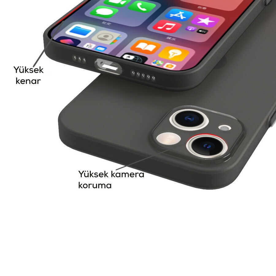 iPhone 13 Uyumlu  Rona ultra ince Kılıf