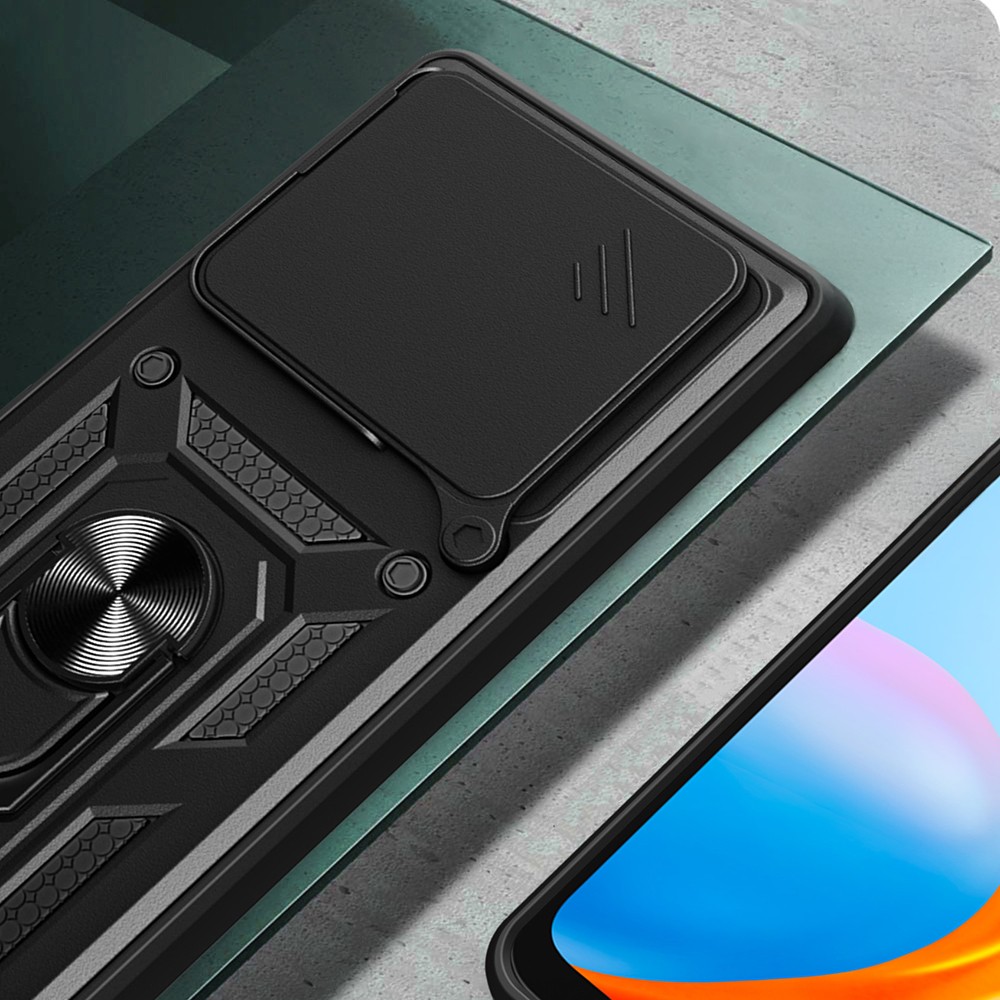 Xiaomi 14T Kılıf Magnetik Standlı Kamera Korumalı Zore Sürgülü Vega Kılıf