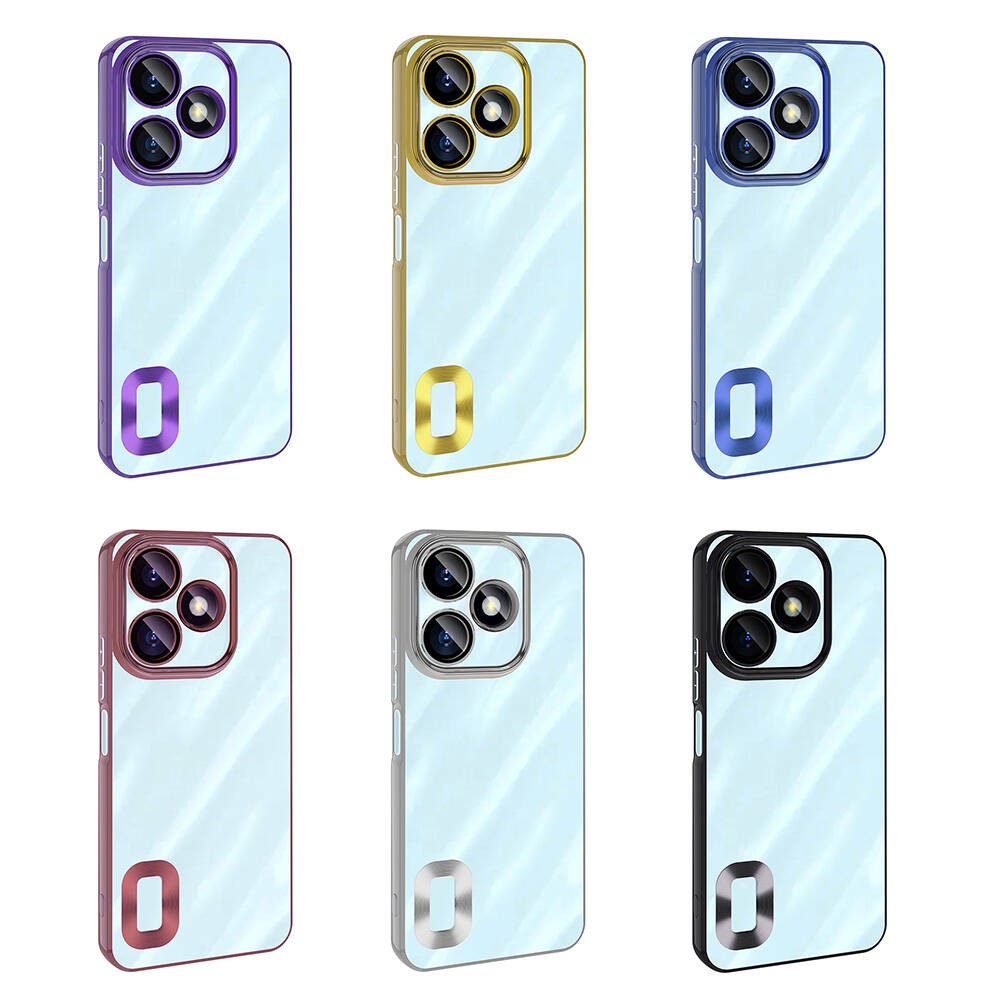 Xiaomi Redmi 13 4G Kamera Korumalı Logo Gösteren Zore Omega Kılıf
