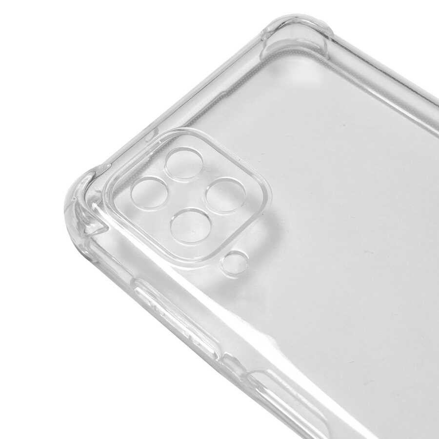 Galaxy A12 Zore Kamera Korumalı Nitro Anti Shock Silikon Kapak