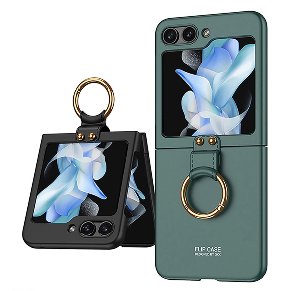 Galaxy Z Flip 5 Zore Kıpta Yüzüklü Flip Sert