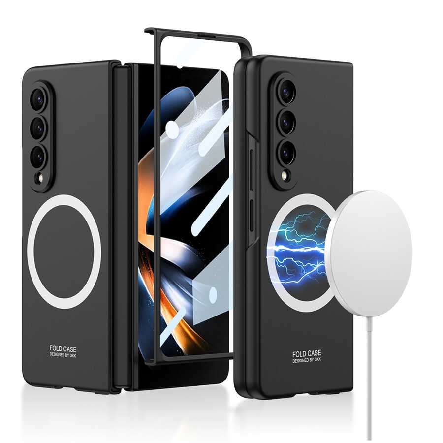 Galaxy Z Fold 4 Wireless Şarj Özellikli Zore Kıpta Magsafe