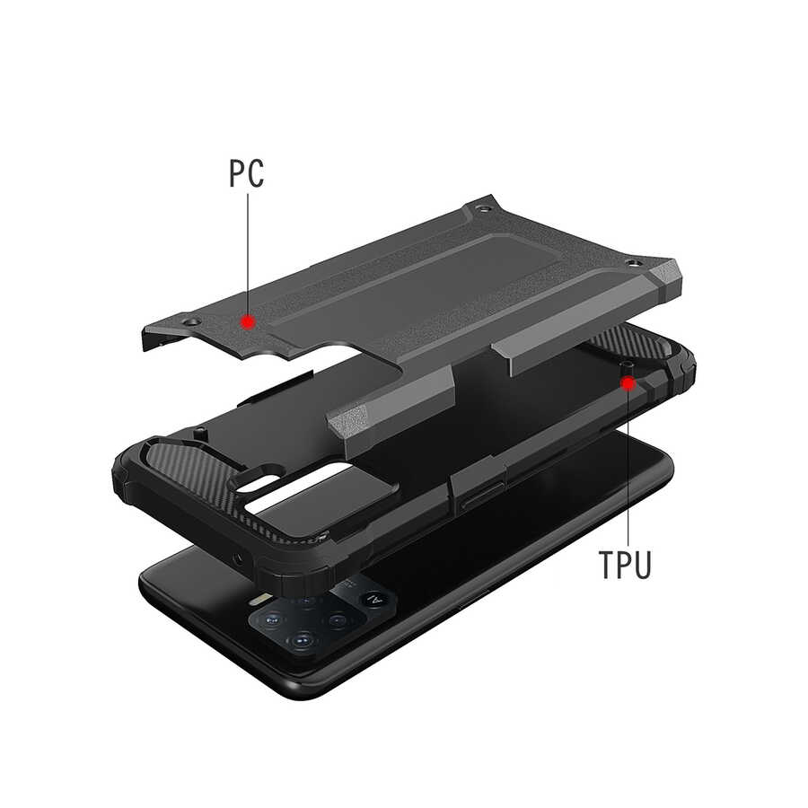 Oppo Reno 5 Lite Zore Crash Silikon Kapak