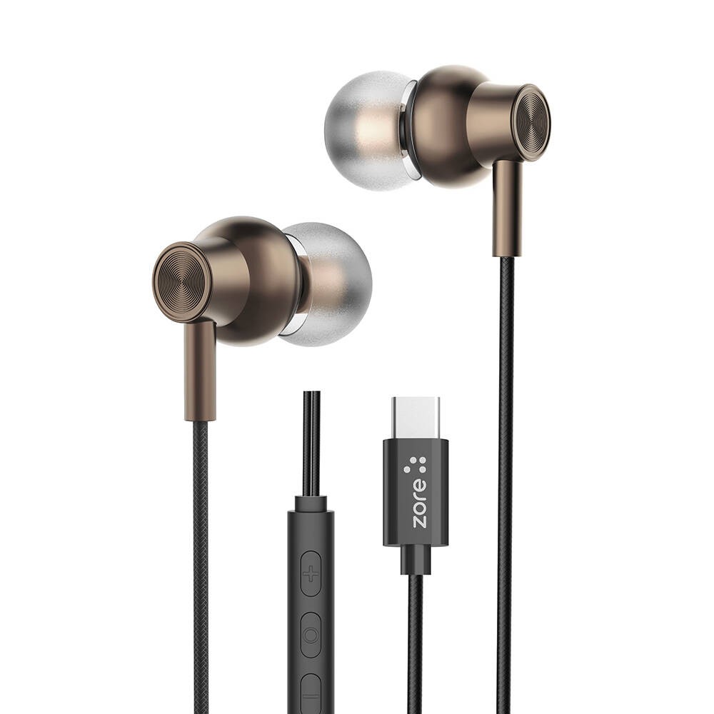 Zore ER-09 SQ Surround 3D Hi-Res Magnetic Type-C Wired In-Ear Headphones