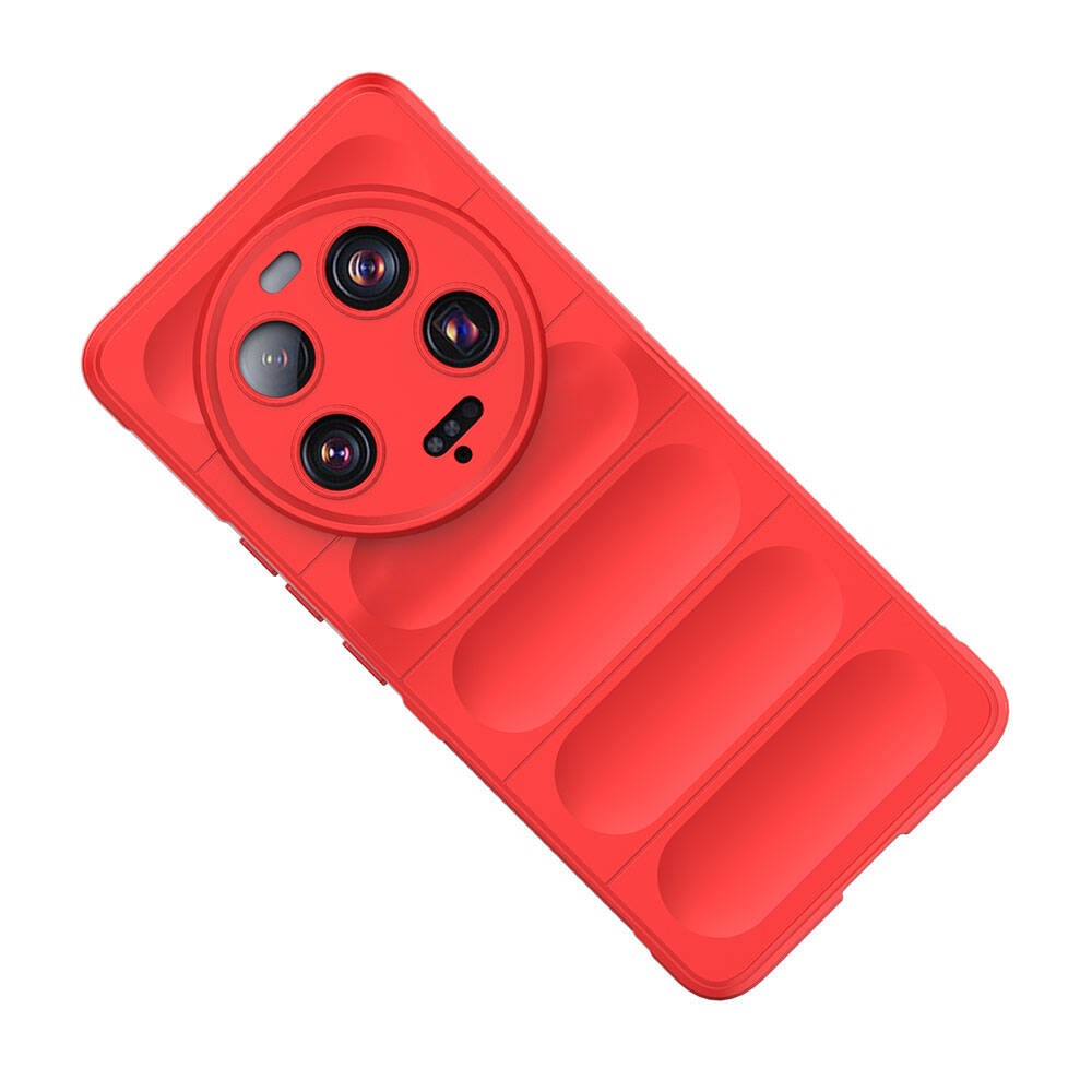 Xiaomi Mi 13 Ultra Esnek TPU Oyuklu Arka Yüzey Tasarımlı Zore Etnik Silikon Kılıf