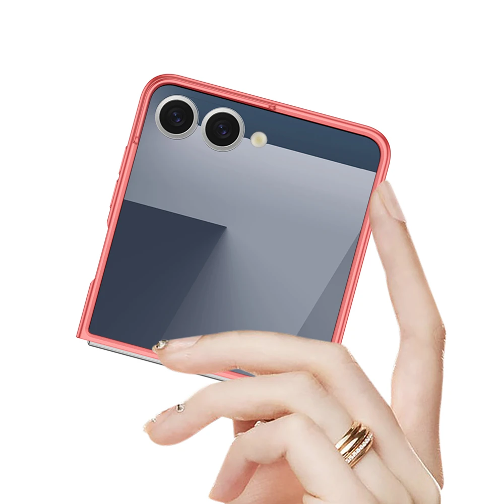 Galaxy Z Flip 7 Kılıf Zore Sert Kıpta Kapak