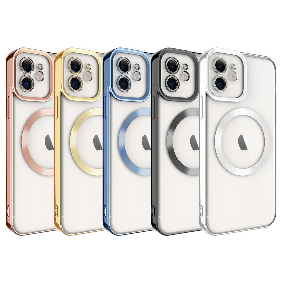 iPhone 11 Magsafe Wireless Şarj Özellikli Zore Setro Silikon