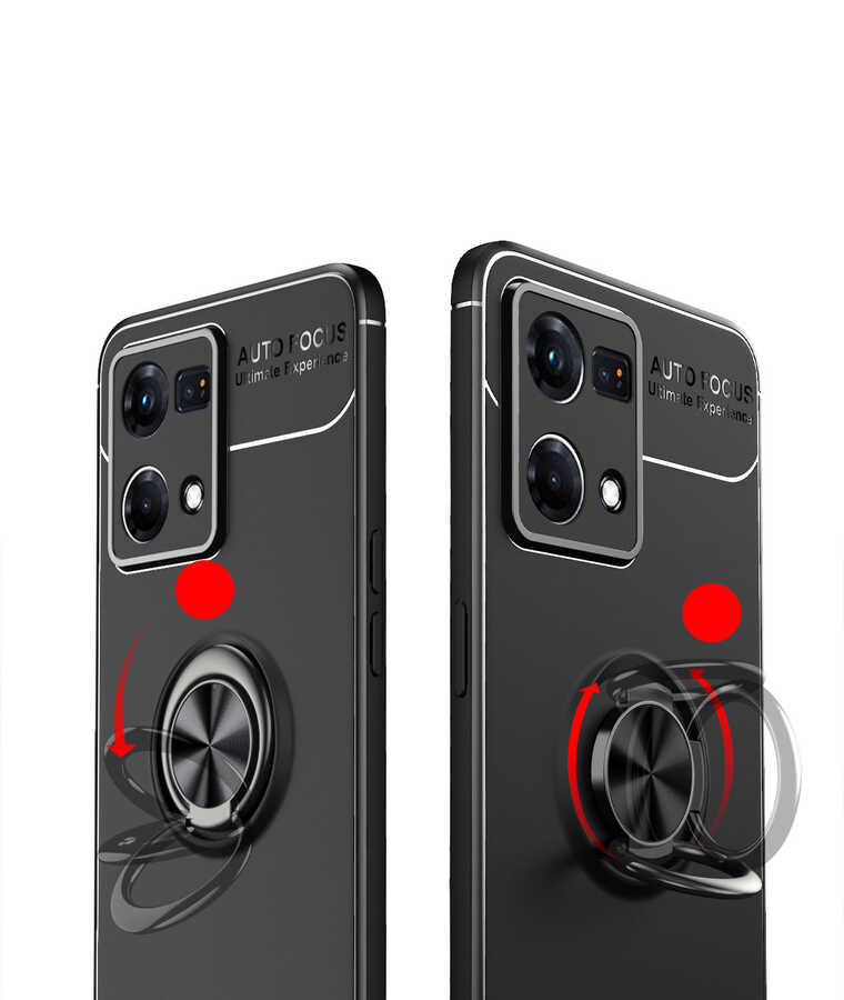 Oppo Reno 7 4G Zore Ravel Silikon Kapak