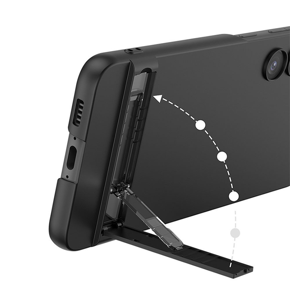 Galaxy S23 Plus Zore Kamera Korumalı Dikey Standlı Ays Kılıf