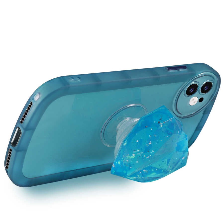 iPhone 12 Kamera Korumalı Pop Soketli Renkli Zore Ofro