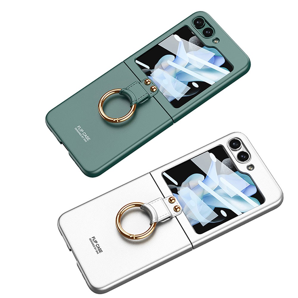 Galaxy Z Flip 5 Zore Kıpta Yüzüklü Flip Sert