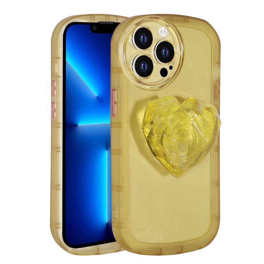 iPhone 13 Pro Max Kamera Korumalı Pop Soketli Renkli Zore Ofro