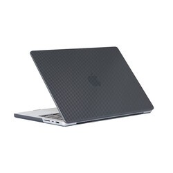 Macbook Pro 14.2 2023 A2779 Zore MSoft Carbon Fiber Tasarımlı Kapak