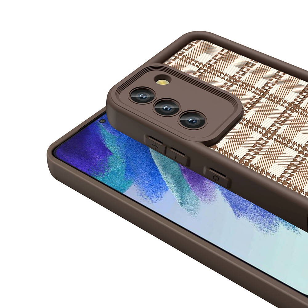 Galaxy S21 FE Kamera Korumalı Baskılı Arka Yüzey Zore Klas Kılıf