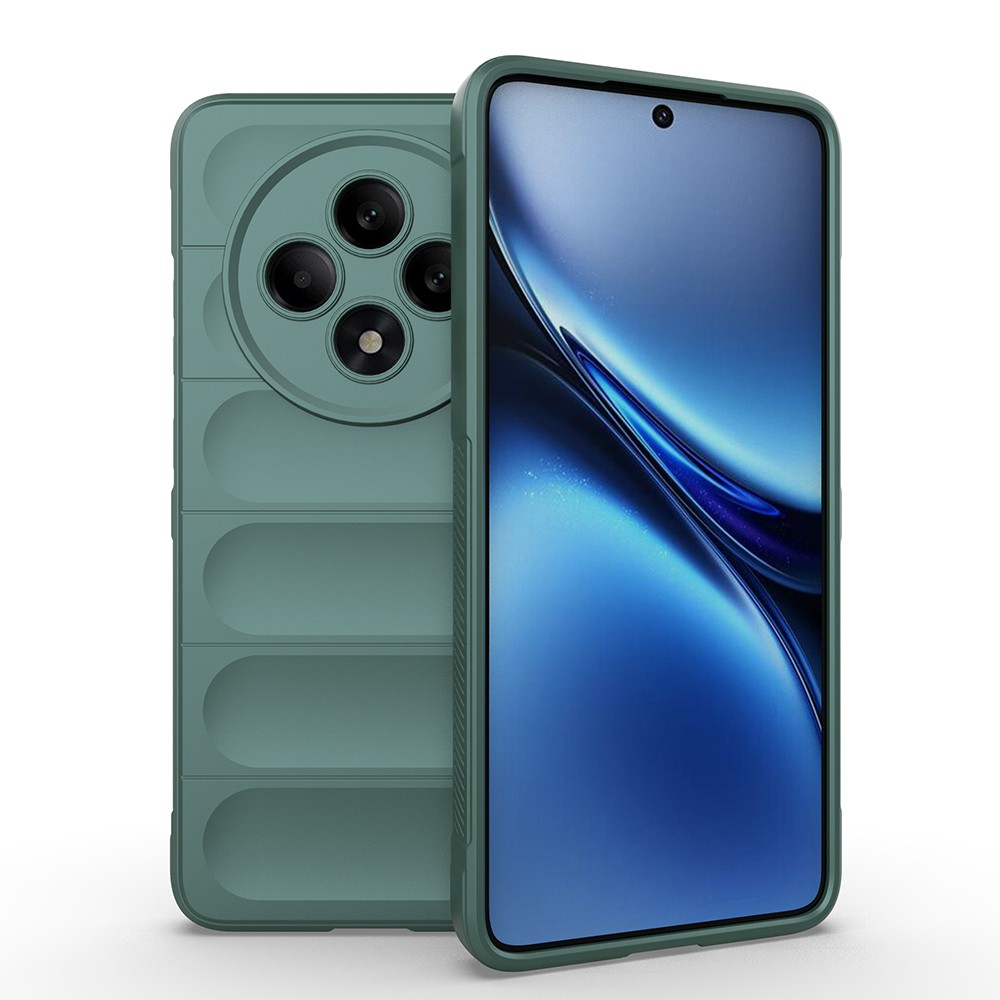 Oppo Reno 11FS Kılıf Esnek TPU Oyuklu Arka Yüzey Tasarımlı Zore Etnik Silikon Kapak