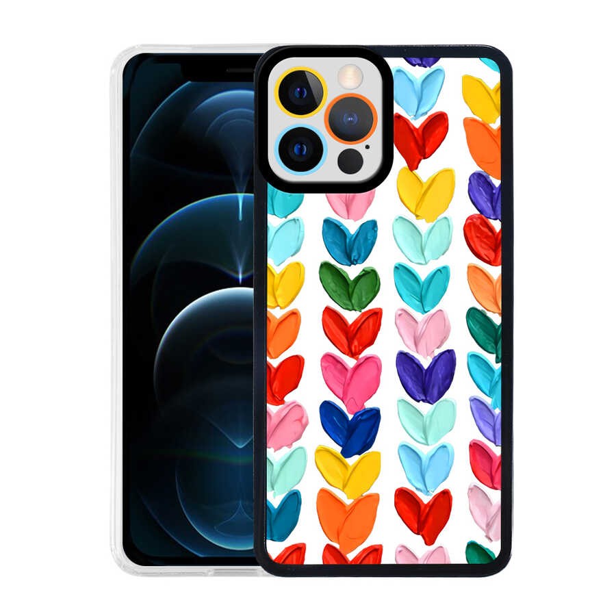 iPhone 12 Pro Zore M-Fit Desenli Kapak