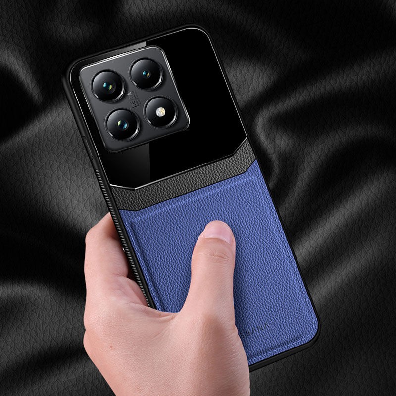 Xiaomi - Mi 14T Pro Zebana Lens Deri Kılıf