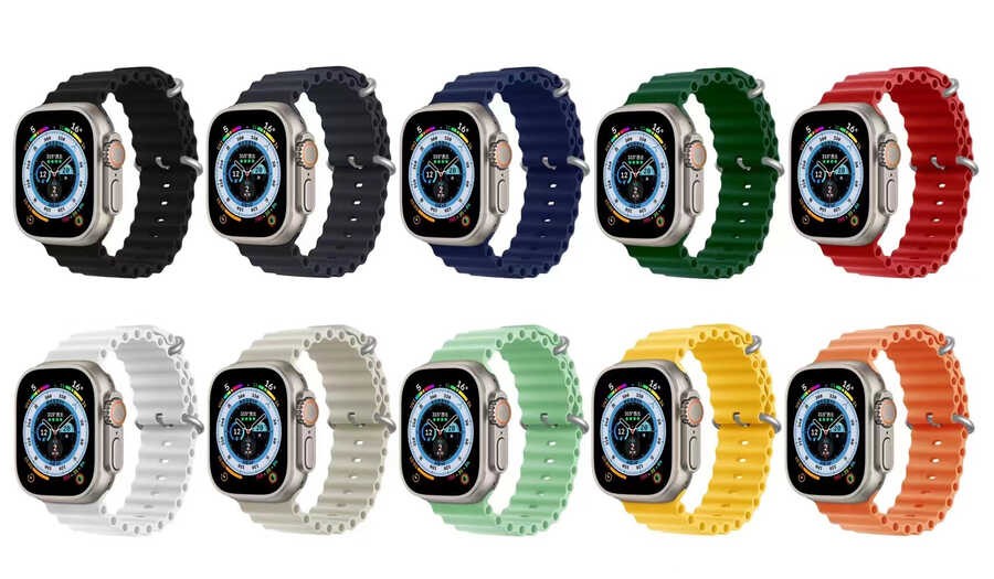 Watch 42mm Zore KRD-75 Silikon Kordon