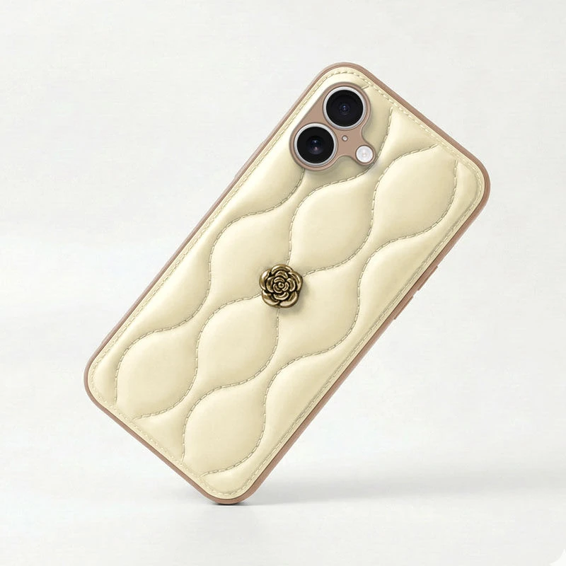 iPhone 16 Plus Uyumlu Zebana Camellia Kılıf