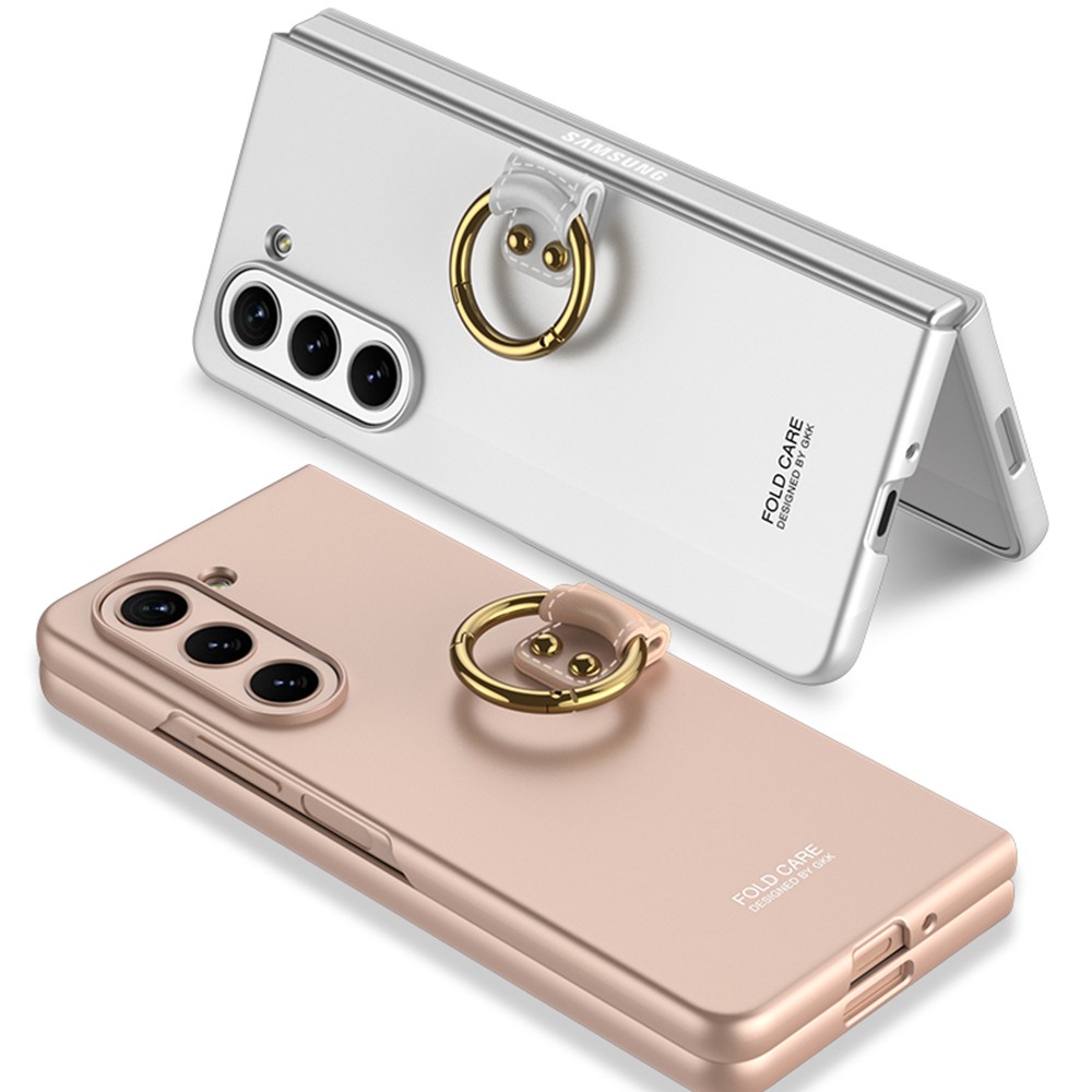 Galaxy Z Fold 5 Zore Kıpta Yüzüklü Flip Sert