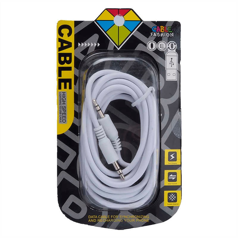 Zore Nylon 2 Meter Aux Cable