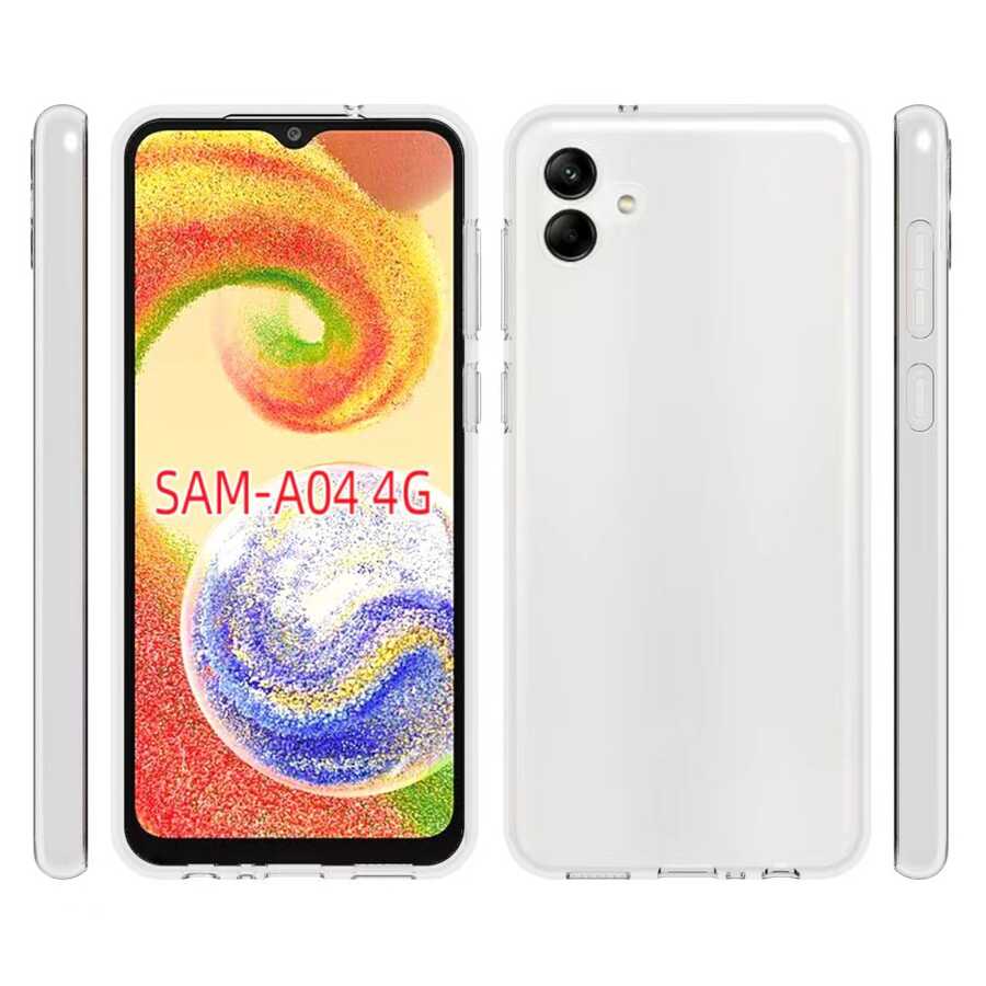 Galaxy A04 Kılıf Zore Süper Silikon Kılıf