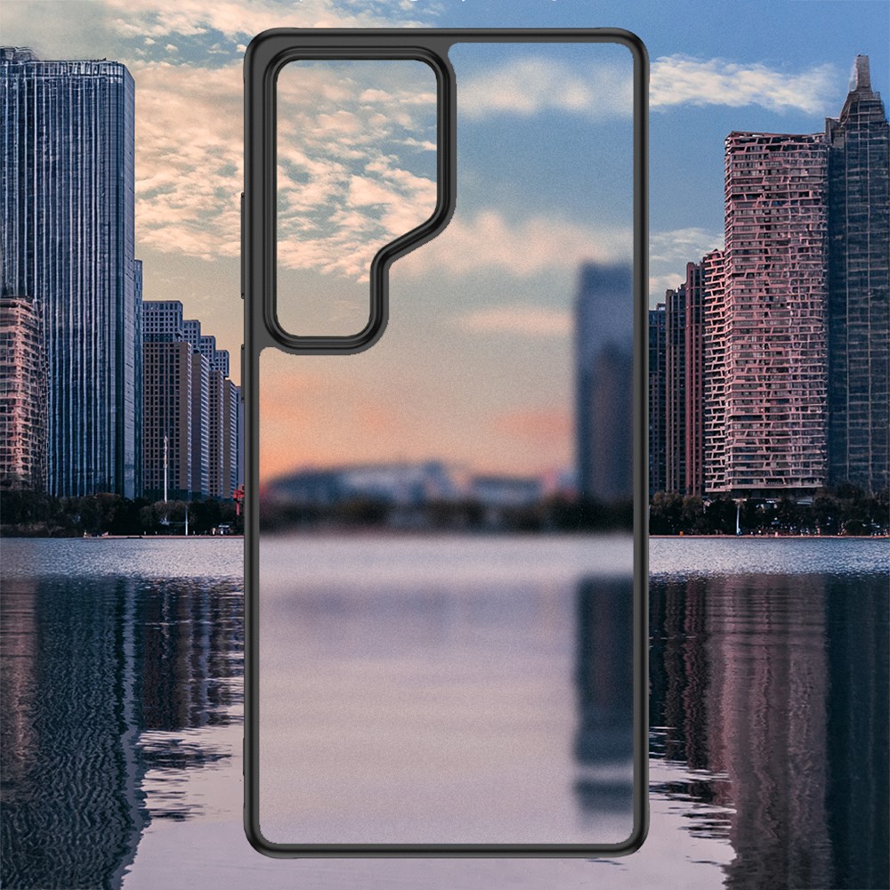 Galaxy S25 Ultra Kamera Korumalı Şeffaf Arka Yüzey Zore New Roll Kılıf
