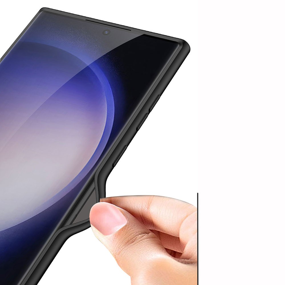Galaxy S23 Ultra Wireless Şarj Özellikli Zore Kıpta Magsafe Silikon
