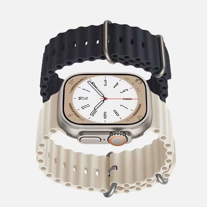 Watch Ultra 49mm Zore KRD-75 Silikon Kordon