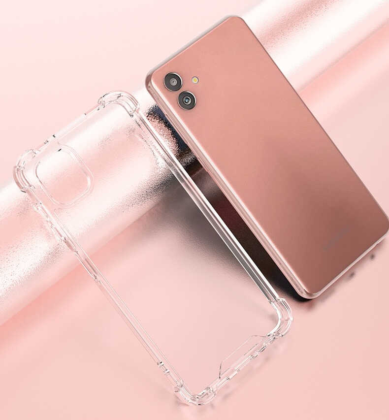 Galaxy A04 Zore Nitro Anti Shock Silikon Kapak