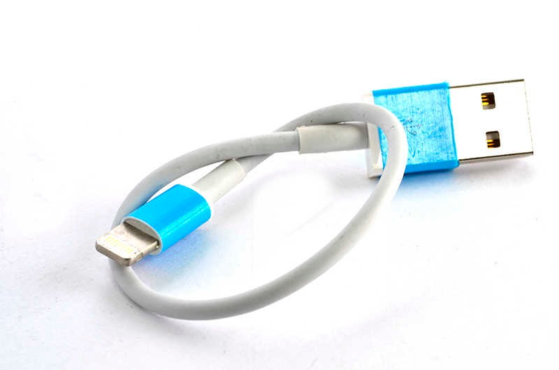 Zore Lightning White 25-30 Cm Short USB Cable