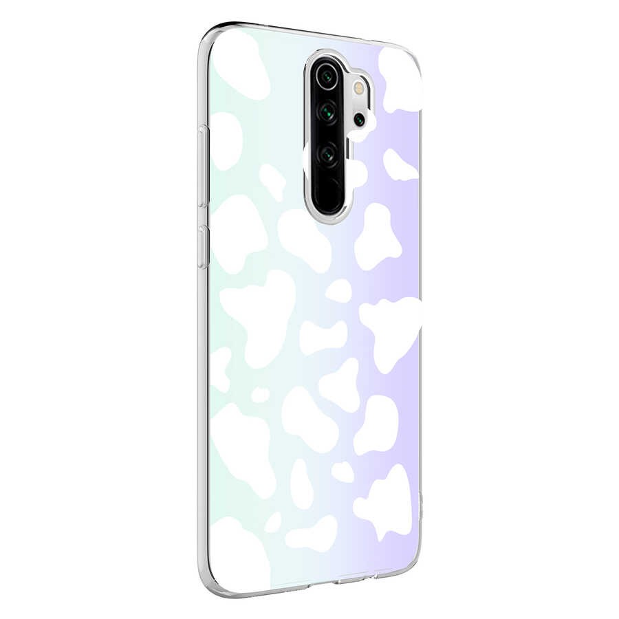 Xiaomi Redmi Note 8 Pro Zore M-Blue Desenli Kılıf