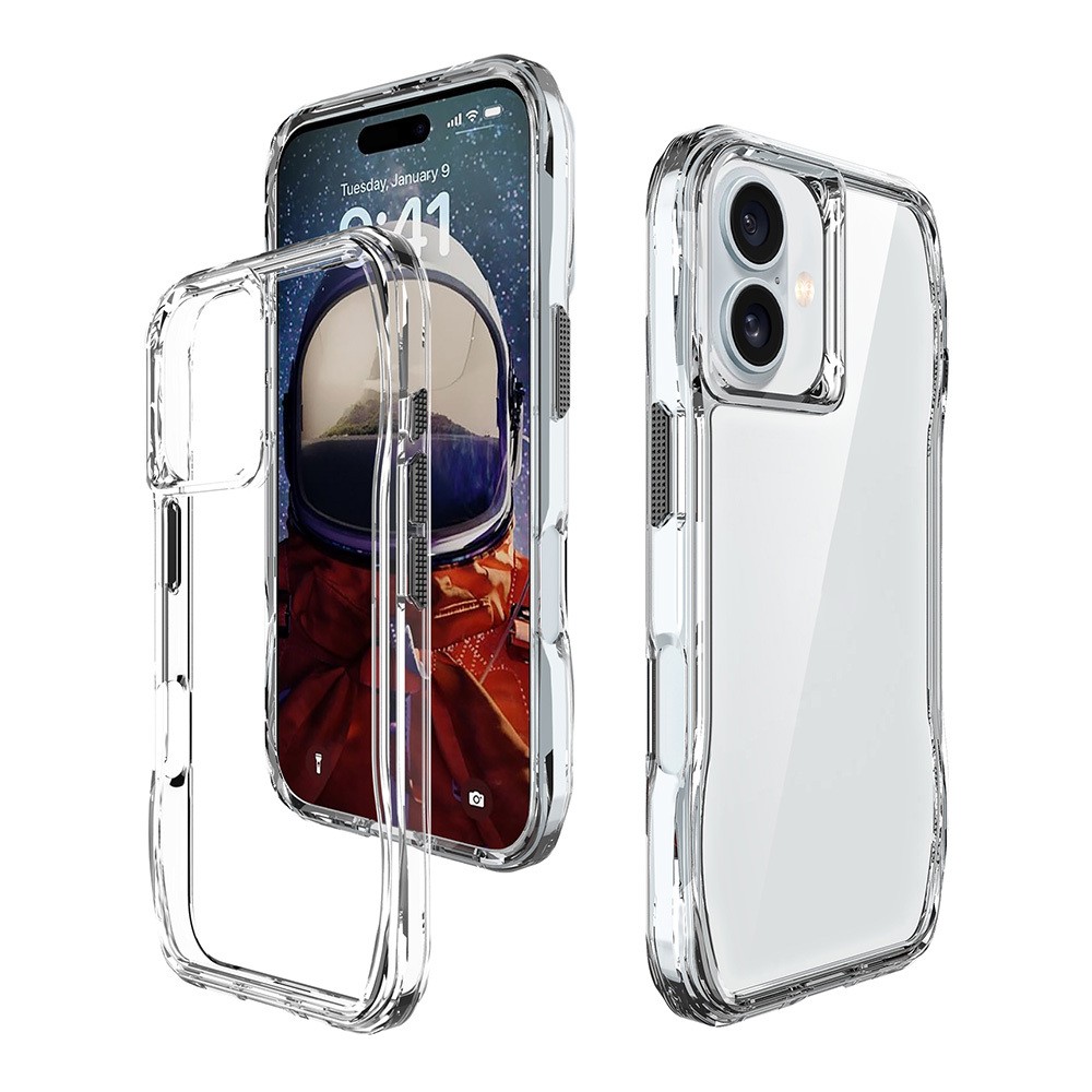 iPhone 16 Airbagli Şeffaf Zore İncek