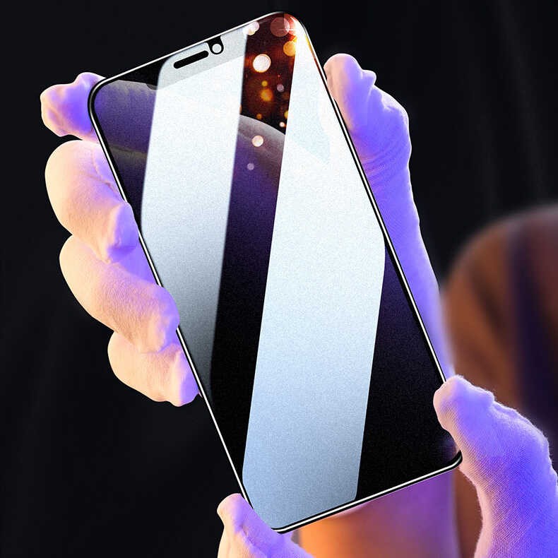 iPhone 14 Plus Zore Fit Hard Mat Privacy Cam Ekran Koruyucu