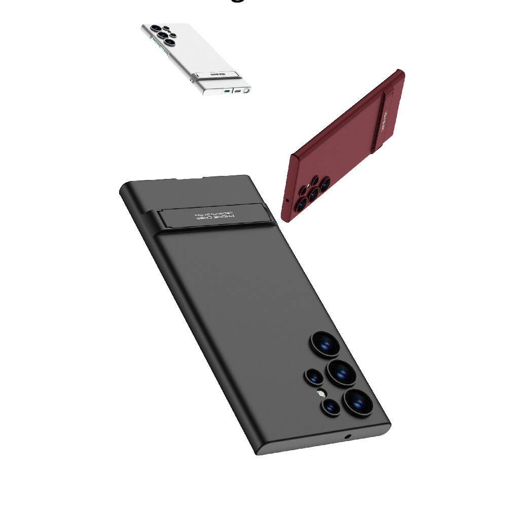 Galaxy S24 Ultra Zore Kamera Korumalı Dikey Standlı Ays Kılıf