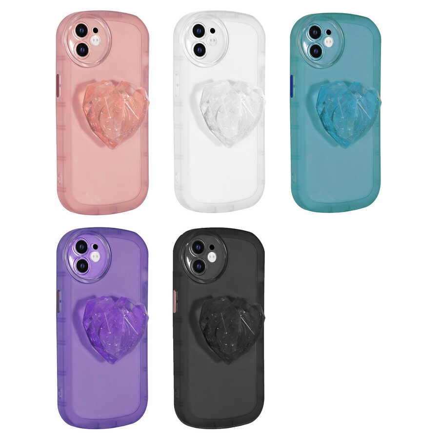 iPhone 12 Kamera Korumalı Pop Soketli Renkli Zore Ofro