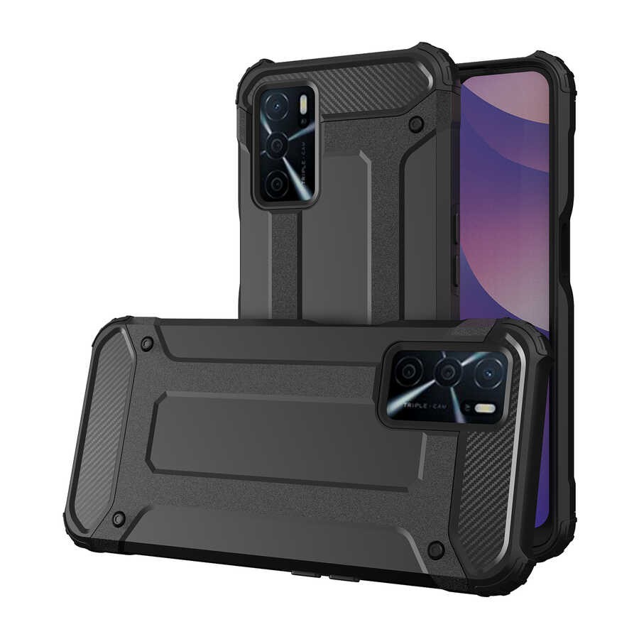 Oppo A16 Zore Crash Silikon Kapak