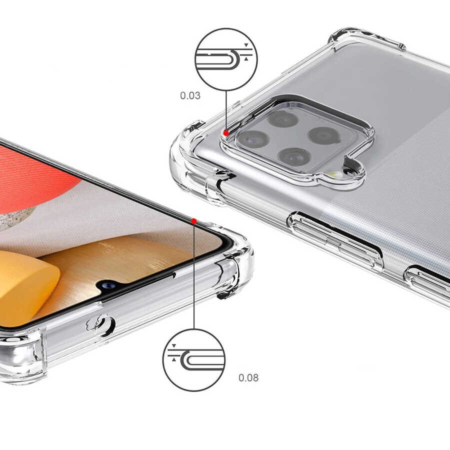 Galaxy M12 Zore Nitro Anti Shock Silikon Kapak