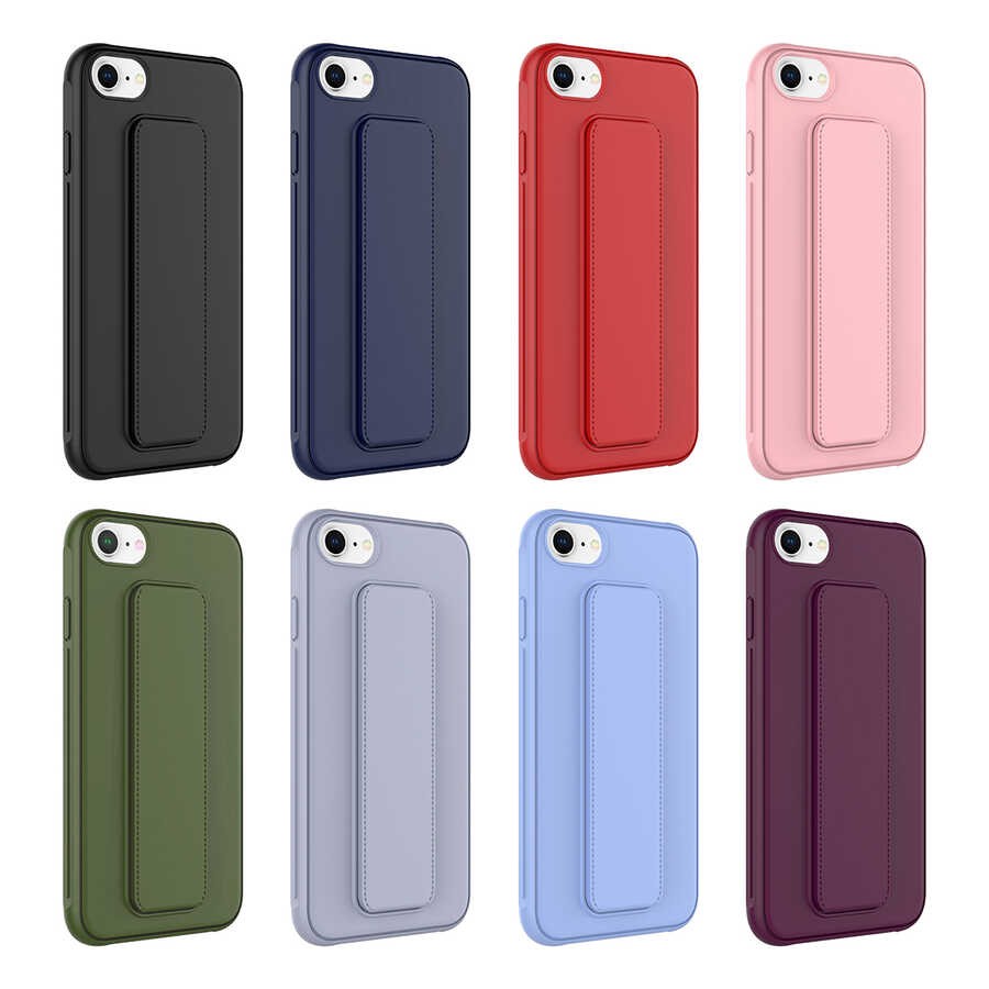 iPhone SE 2020 Zore Qstand Standlı Kılıf