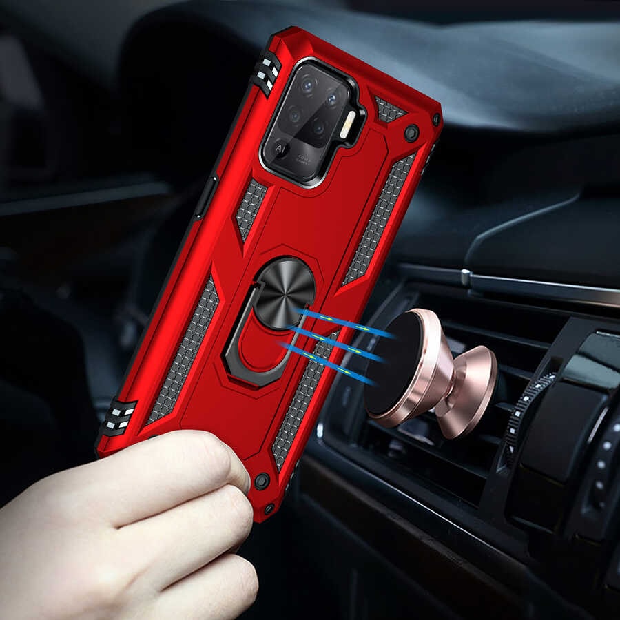 Oppo Reno 5 Lite Kılıf Zore Vega Kılıf