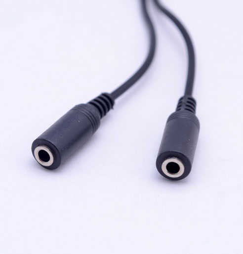 2 Output Short Aux Cable