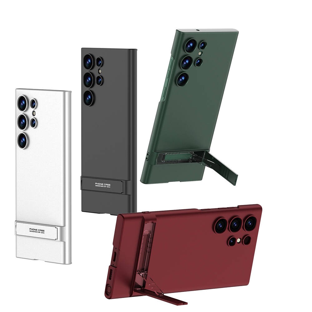 Galaxy S24 Ultra Zore Kamera Korumalı Dikey Standlı Ays Kılıf