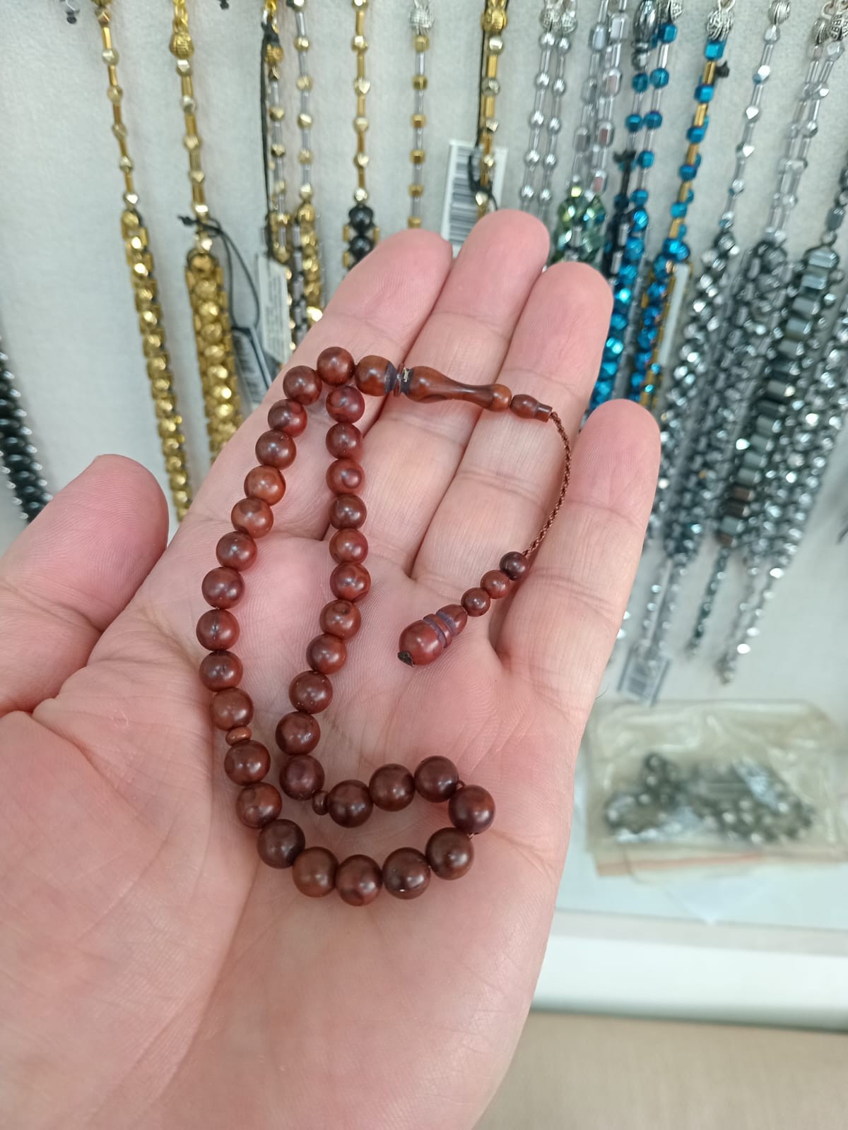 Küre Kesim 6,5 mm 33'lük Kuka Tesbih