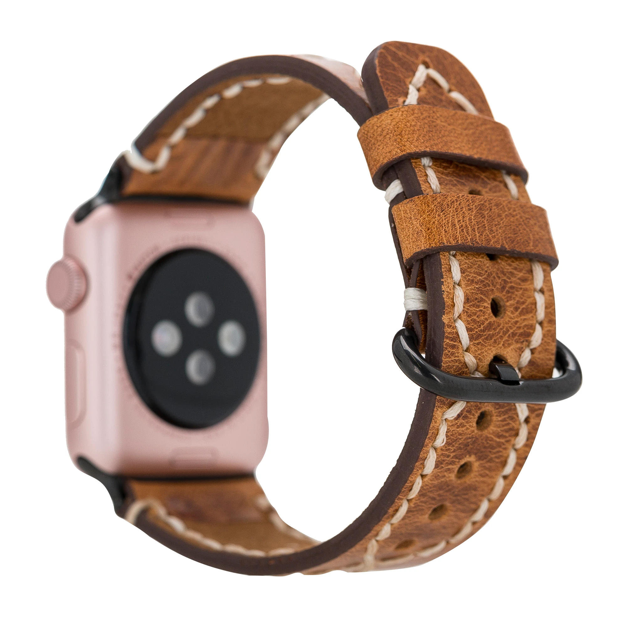 Apple Watch Uyumlu Deri Kordon 42-44-45mm DIAN V18