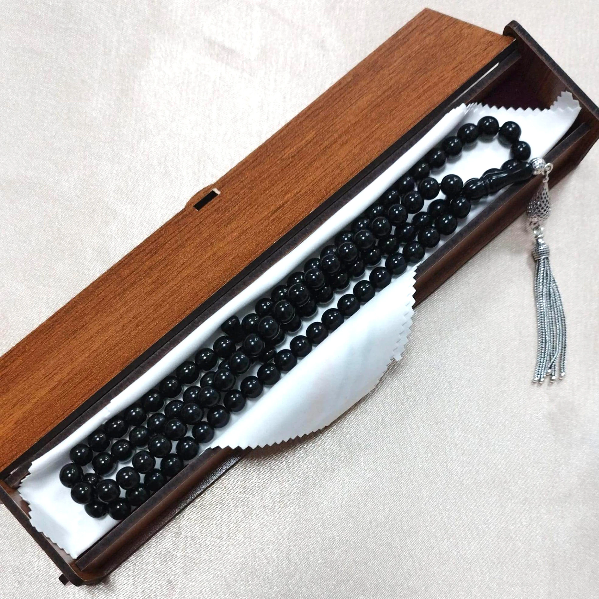 99 luk Oltu 925 Ayar Gümüş Püsküllü Namaz Dua Zikir Tesbihi