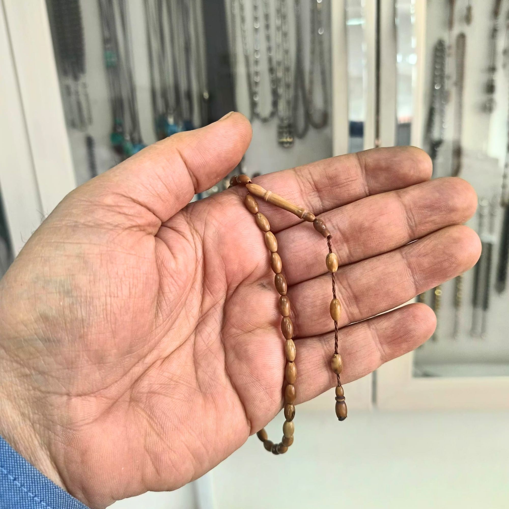 Arpa Kesim Mini Bilek Boy Kuka Tesbih 4 x 7,5 mm