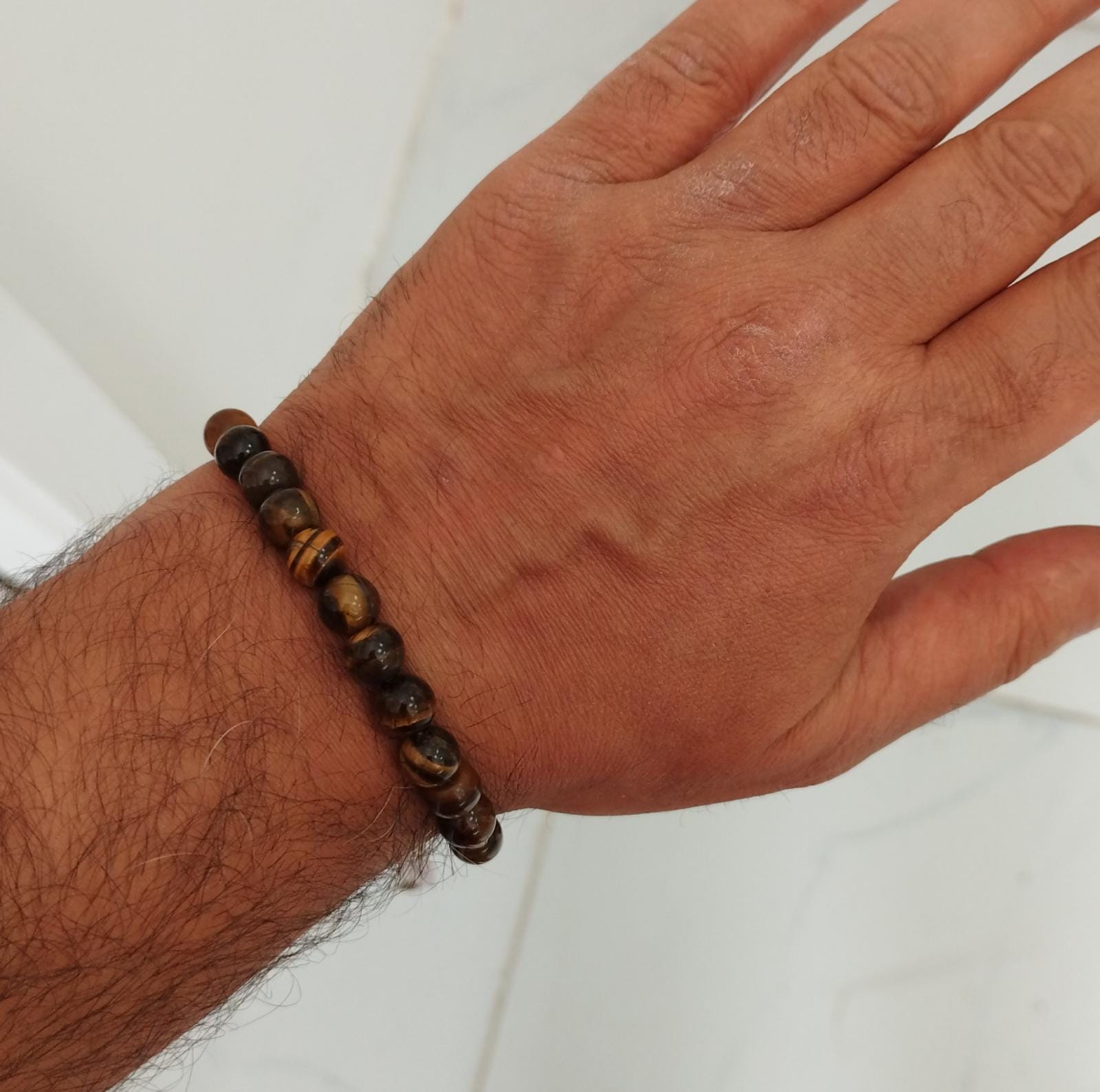 Gümüş İşlemeli Oltu Bileklik